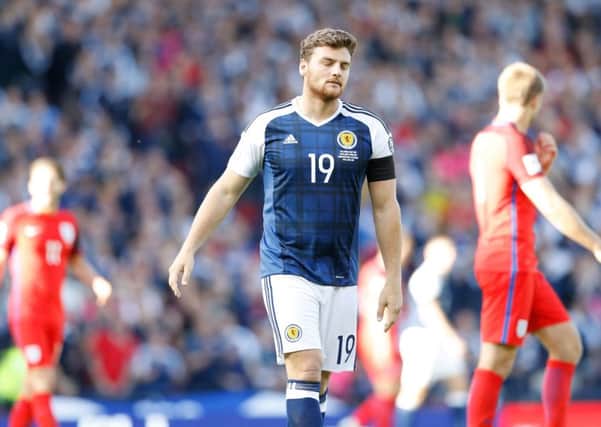 Chris Martin came on as a late substitute against England. Picture: PA
