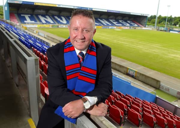 John Robertson is unveiled as the new Inverness manager at the Caledonian Stadium. Picture: Alan Harvey/SNS