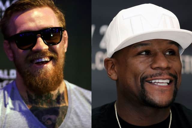 Floyd Mayweather's August 26 bout with Conor McGregor will be "the biggest fight ever", according to UFC president Dana White. Picture: PA