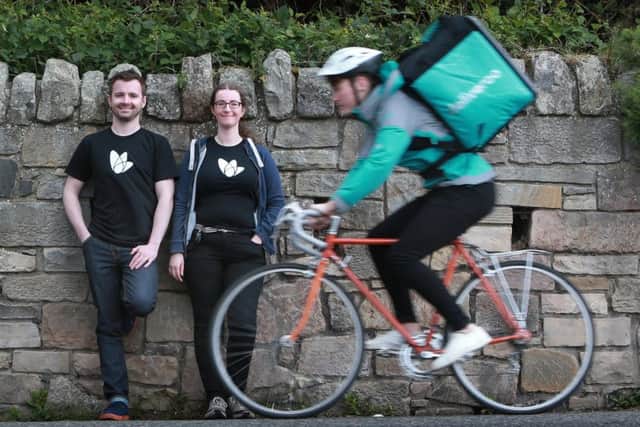 Cultivate commercial director Andy Robinson and software developer Valerie Dryden. Picture: Stewart Attwood