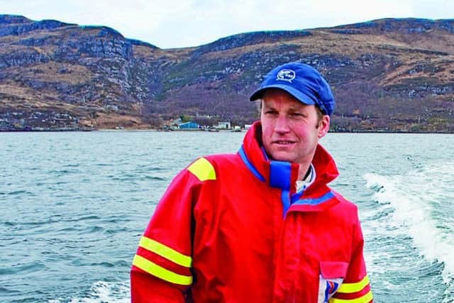 Gilpin Bradley is managing director of Wester Ross Salmon and chairman of Scottish Salmon Producers' Organisation.