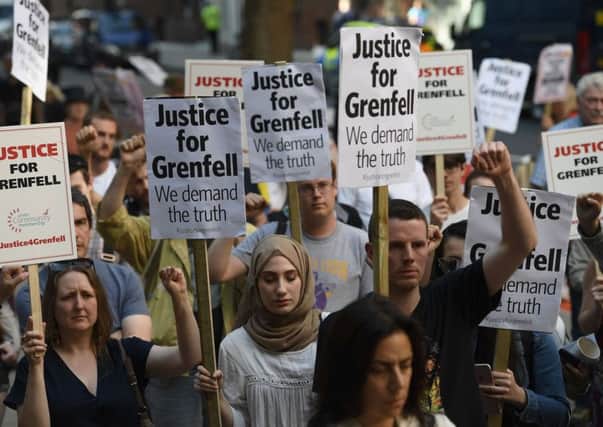 Grenfell residents who warned of catastrophe were ignored because they were poor, says Darren McGarvey. Picture: Carl Court/Getty Images