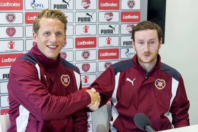 Christophe Berra was Hearts head coach Ian Cathro's first summer signing. Picture: Paul Devlin/SNS
