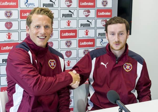 Christophe Berra was Hearts head coach Ian Cathro's first summer signing. Picture: Paul Devlin/SNS