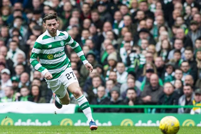 Patrick Roberts in action for Celtic. Picture: John Devlin