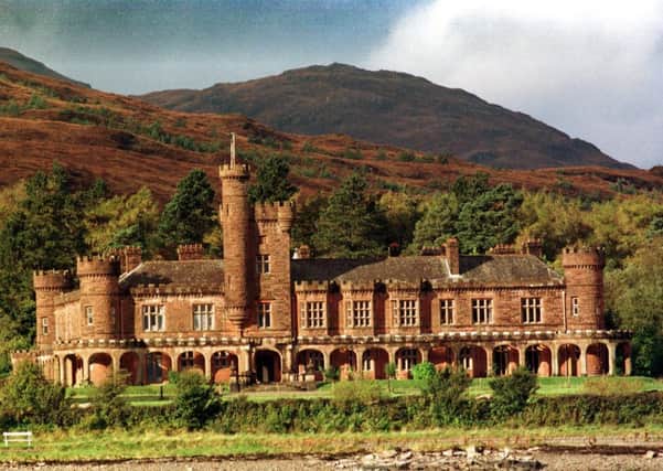 Kinloch Castle on the Isle of Rum.
