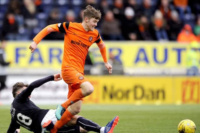 Blair Spittal was attracted to Partick Thistle by their brand of football under Alan Archibald. Picture: Michael Gillen.
