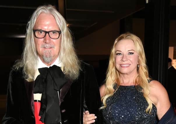Billy Connolly, pictured with his wife Pamela Stephenson, has been awarded a knighthood in the Queen's Birthday Honours. Picture: Richard Young/REX/Shutterstock