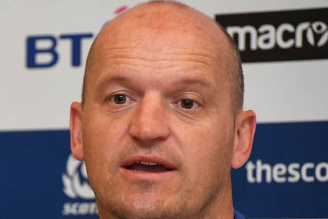 Scotland head coach Gregor Townsend was left disappointed by his side's defeat to Fiji. Picture: Fotosport/David Gibson
