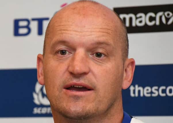 Scotland head coach Gregor Townsend was left disappointed by his side's defeat to Fiji. Picture: Fotosport/David Gibson