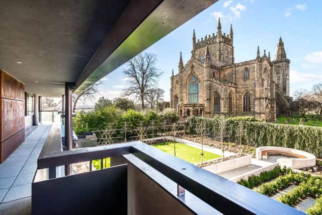 Part of the Â£12.4 million expansion
 for Dunfermlines historic
library. Picture: Chris Humphreys Photography