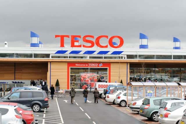 Tesco's takings were boosted by a 2.7% jump in food sales. Picture: Michael Gillen