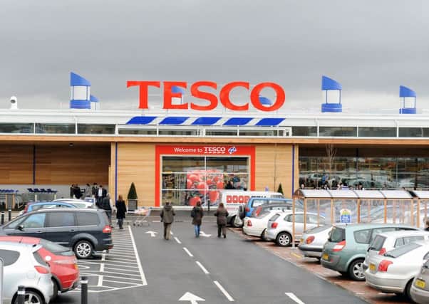 Tesco's takings were boosted by a 2.7% jump in food sales. Picture: Michael Gillen