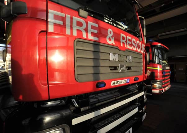 20 firefighters were on the scene. Picture: JP