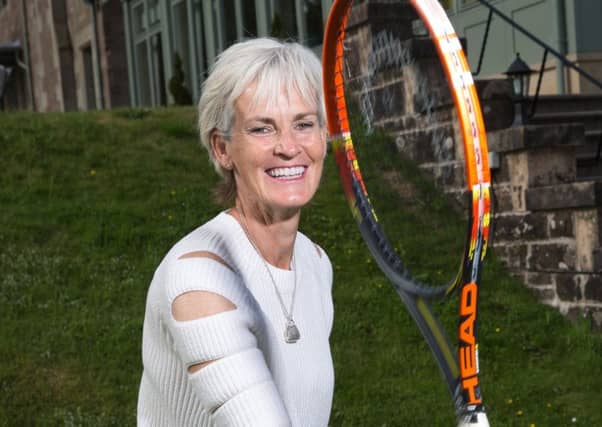 Judy Murray at Cromlix Hotel, Dunblane. Picture Robert Perry