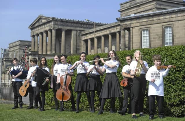 The Perfect Harmony campaign wants to see St Marys Music School relocate to the old Royal High School. Photograph: Neil Hanna
