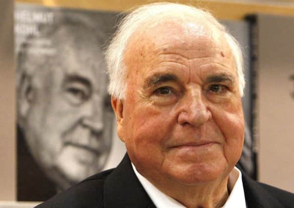 Helmut Kohl has died at the age of 87. Picture: AP