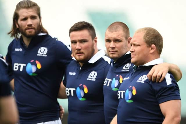 Scotland talents such as Ben Toolis, Zander Fagerson, Gordon Reid and WP Nel have been adding to the competition for places. Picture: Fotosport/David Gibson