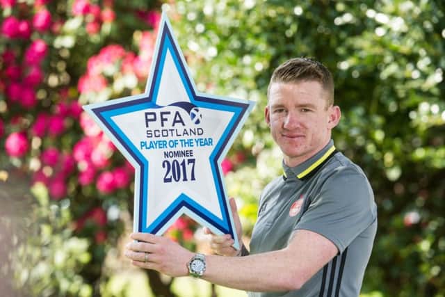 Jonny Hayes was short-listed for the PFA Scotland Premiership Player of the Year award last season. Picture: John Devlin