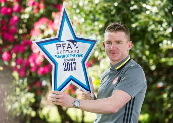 Jonny Hayes was short-listed for the 
PFA Scotland Premiership Player of the Year award last season. Picture: John Devlin