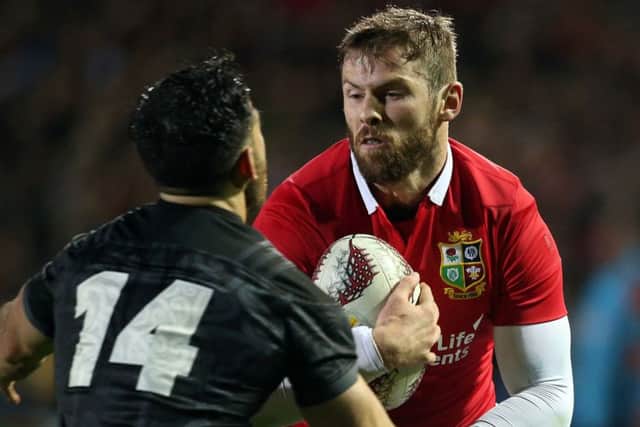 Elliot Daly once again showed that he is one of the few Lions players who could grace the New Zealand XV.  Photograph: AP