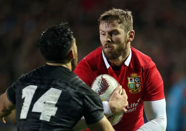 Elliot Daly once again showed that he is one of the few Lions players who could grace the New Zealand XV.  Photograph: AP