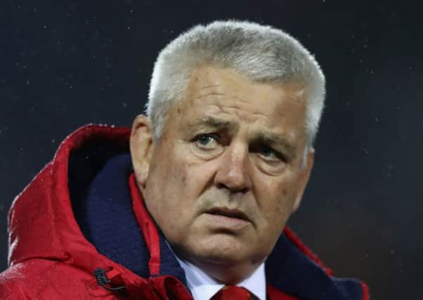 Warren Gatland said he had been surprised by Steve Hansen, who was normally pretty calm. Picture:  David Rogers/Getty Images)
