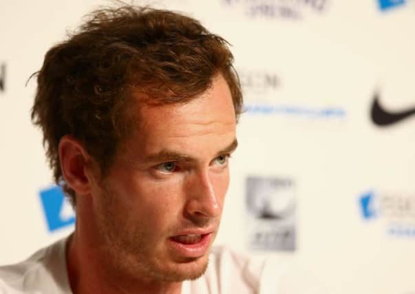 Andy Murray is determined to make the most of the last few years of his career. Picture: Getty.