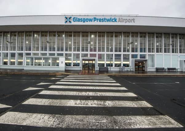 Prestwick Airport. Picture: John Devlin.
