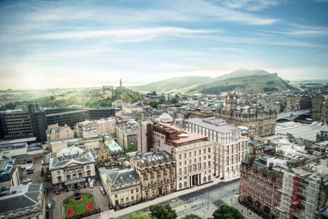 A computer-generated image of the St Andrew Square project. Picture: Liam Anderstrem
