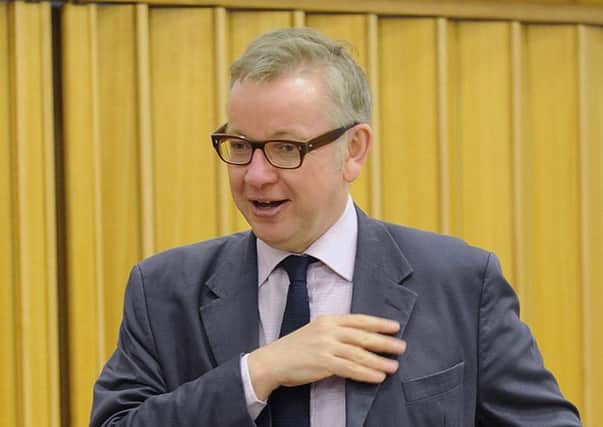 Michael Gove will be keen to hit the ground running at the Royal Highland Show. Picture: Kimberley Powell