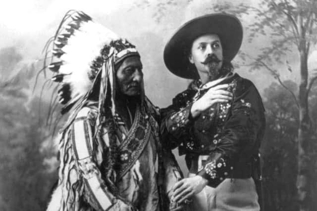 Buffalo Bill, right, with Sitting Bull, in a photograph taken in 1895, just after his Glasgow stint. Picture: Notman Studios/Contributed