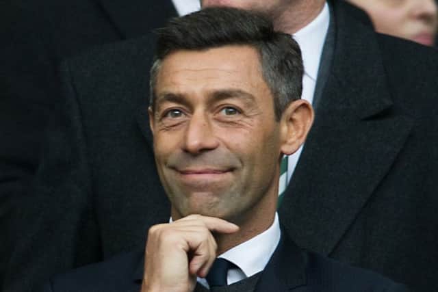 Pedro Caixinha and his Rangers side will travel to Luxembourg. Picture: John Devlin