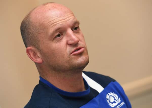 Scotland rugby union coach Gregor Townsend. Picture: AFP/Getty