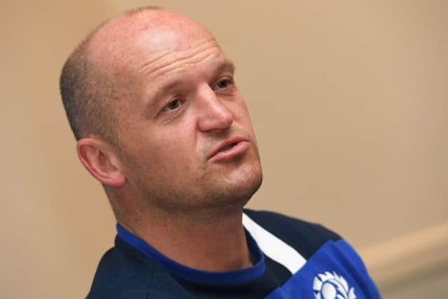 Scotland rugby union coach Gregor Townsend. Picture: AFP/Getty