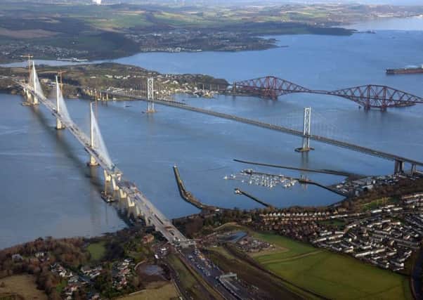 The Queensferry Crossing will open in August. Picture: Transport Scotland