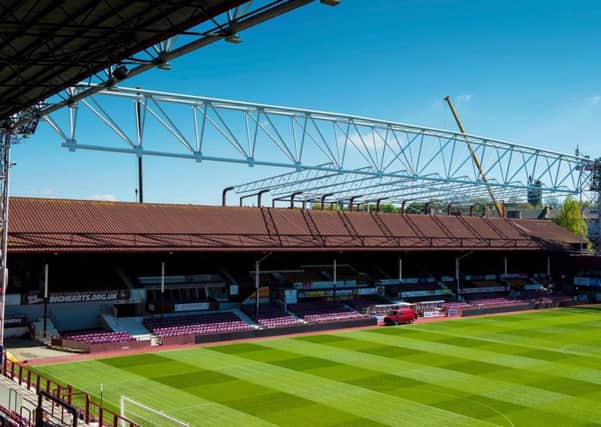 Hearts are auctioning off items from the old main stand.