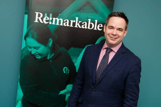 Peter Russian says the rebrand indicates that the accreditation organisation  formerly Investors in People Scotland  is broadening 
its remit