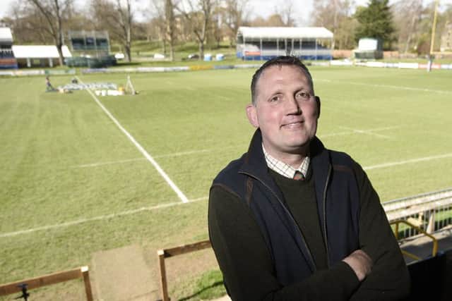 Doddie Weir at the Greenyards earlier this year.