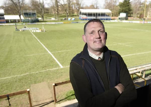 Doddie Weir at the Greenyards earlier this year.