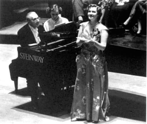 Bruno Walter and Kathleen Ferrier performed at the opening of the International Festival in the Usher Hall.