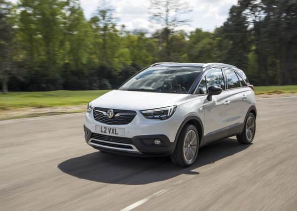 The Crossland X is similar in size to the Mokka X but lacks its ground clearance