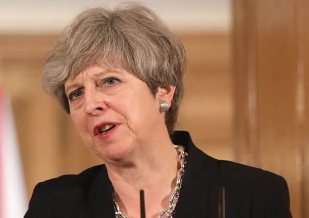Theresa May has called for speeding up of cladding tests. Picture: Philip Toscano - WPA Pool/Getty Images