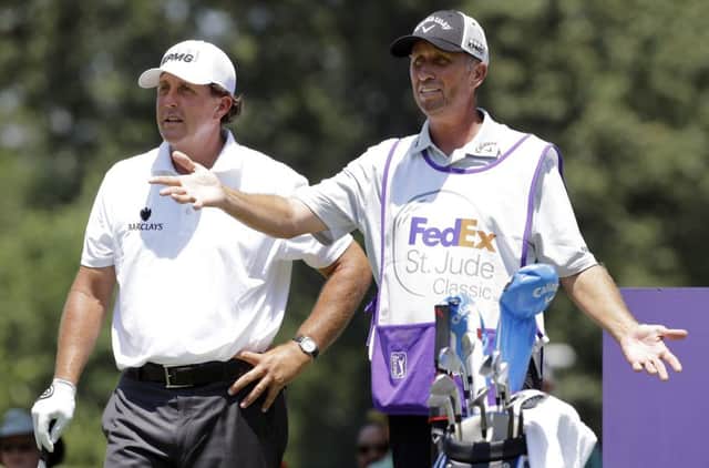 Phil Mickelson and Jim 'Bones' Mackay had worked together for 25 years, amassing more than 40 worldwide wins. Picture: Getty Images