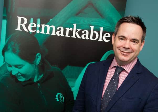 Peter Russian said the Re:markable brand reflected the organisation's expanded portfolio. Picture: Claire Watson