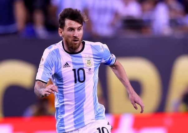 Lionel Messi turns 30 this weekend and is yet to emulate the achievements of Diego Maradona with Argentina. Picture: Getty Images