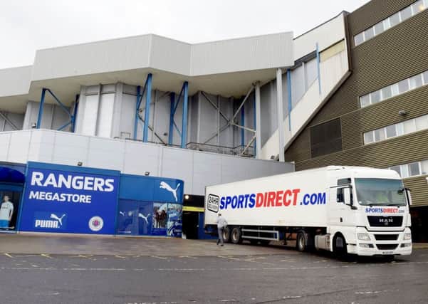 Rangers have endured a controversial relationship with Sports Direct. Picture: SNS