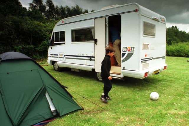 Picture: take your campervan to a seaside location this summer, TSPL