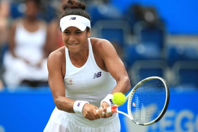 Heather Watson has been granted a Wimbledon wild card. Picture: Mike Egerton/PA Wire