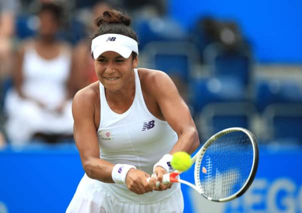 Heather Watson has been granted a Wimbledon wild card. Picture: Mike Egerton/PA Wire